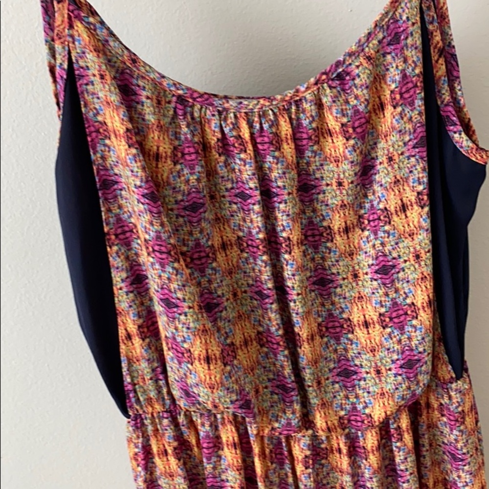 Maxi multi color dress